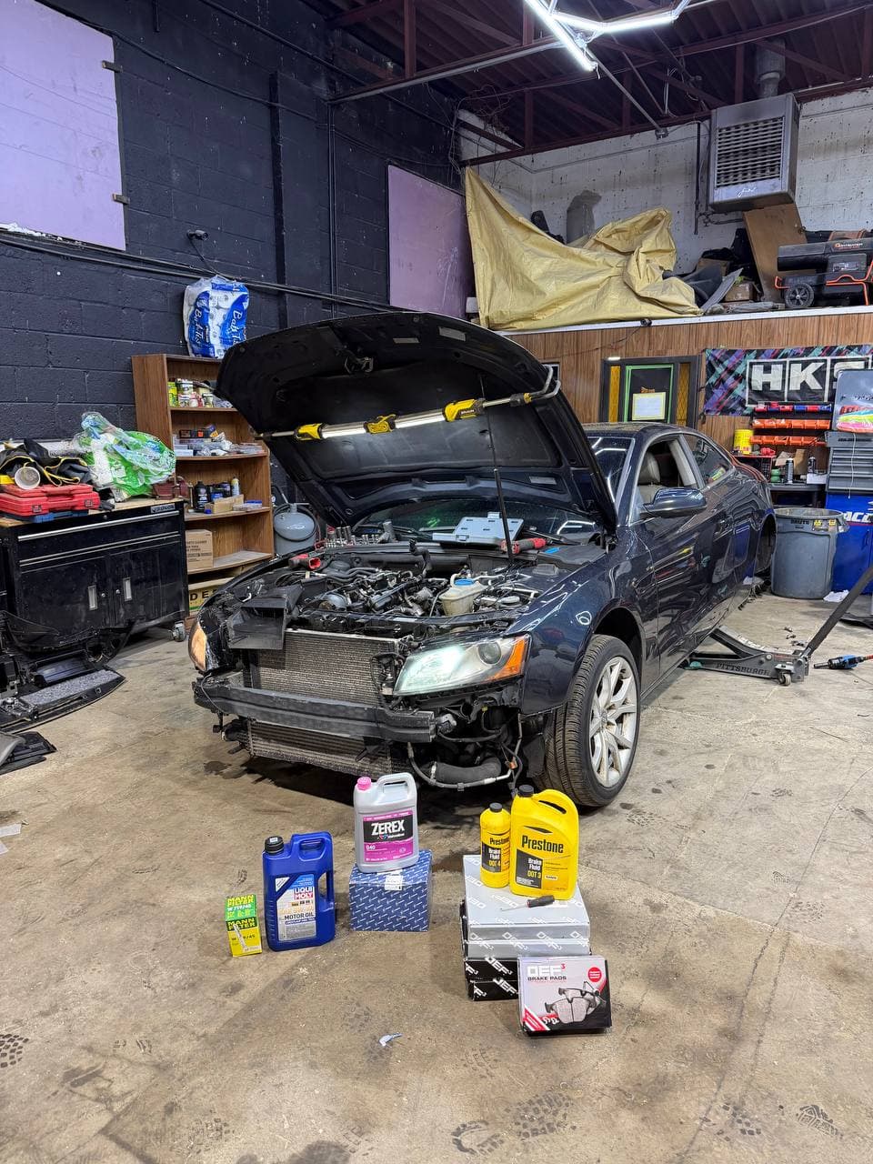 Audi service with OEM parts